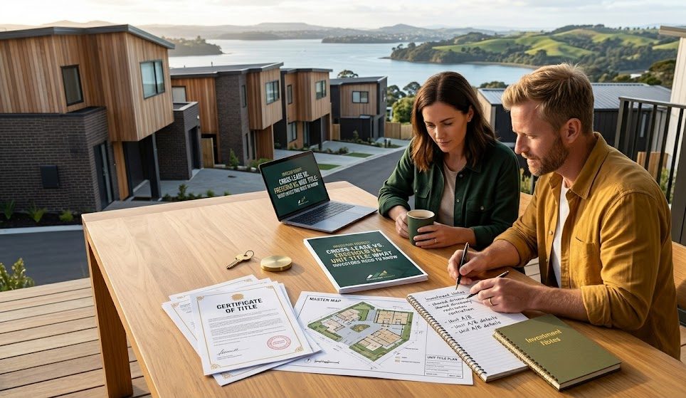 cross-lease unit title freehold